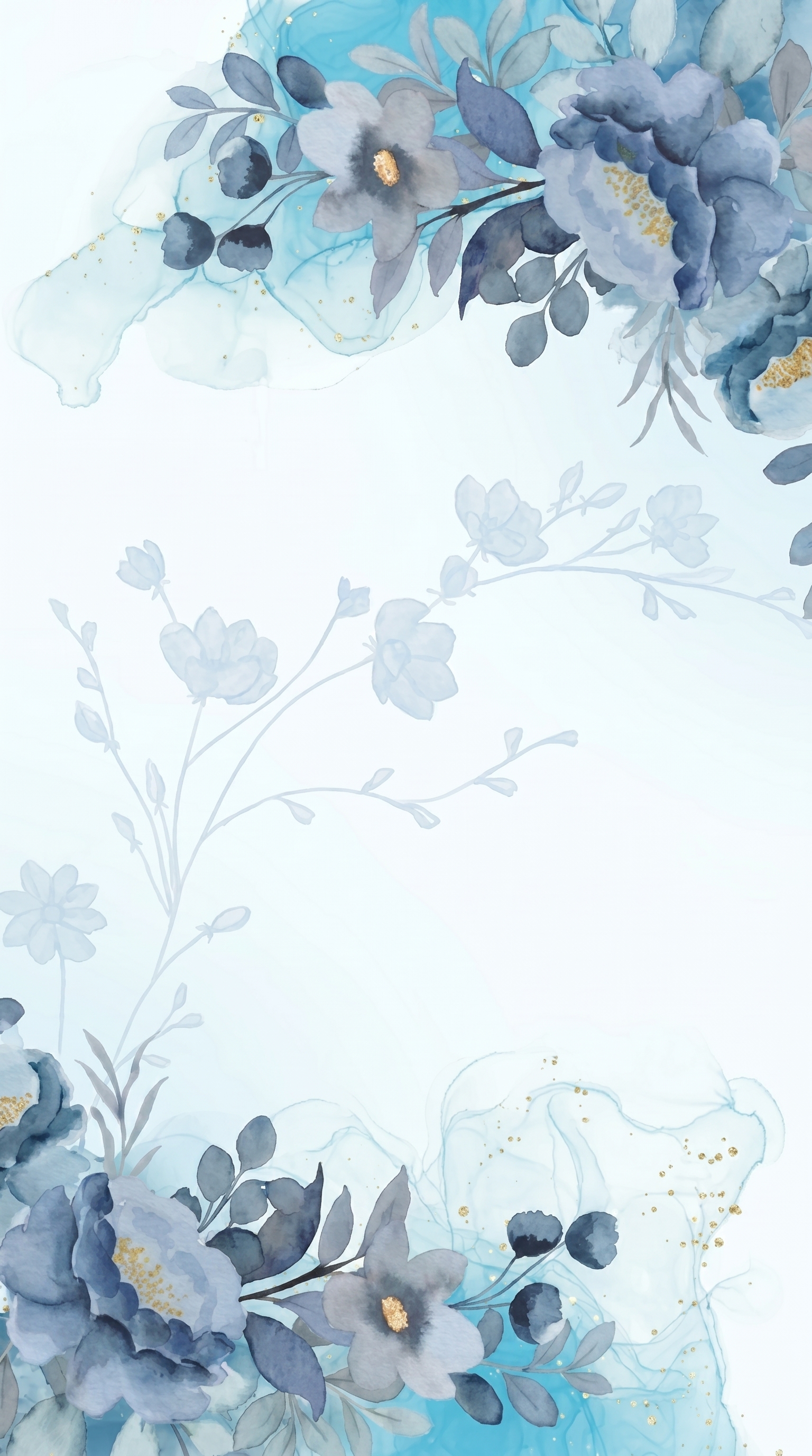 Floral Design 2 Digital invitation cover