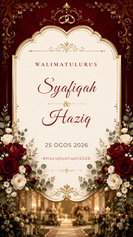 Floral Elegance 02 Digital invitation cover